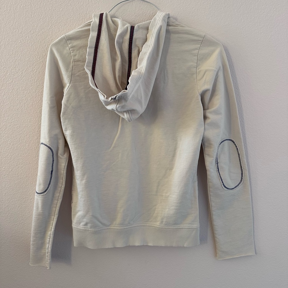 Y2K Lucky Brand embroidered thick cotton hoodie - Picture 5 of 6